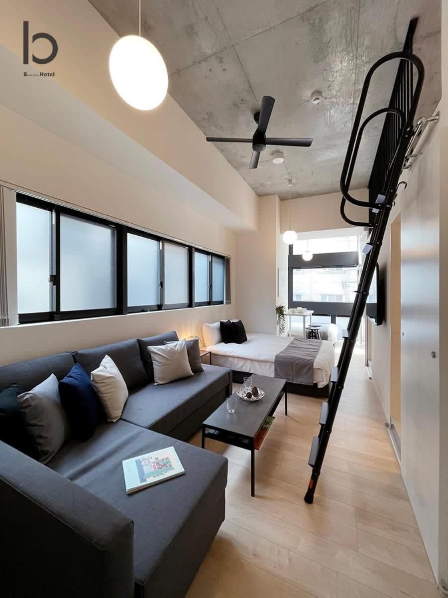 הירושימה Bhotel Nekoyard - Stylish Loft Studio Steps From Peace Park מראה חיצוני תמונה
